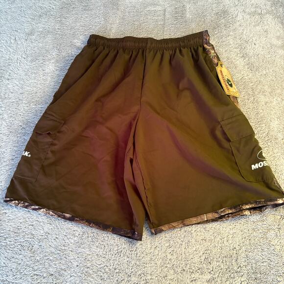 Mossy Oak Swim Trunks Size M Color Hunter Green - Picture 1 of 5